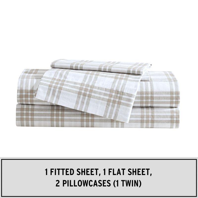 Eddie Bauer 100% Cotton Percale Sheet Set