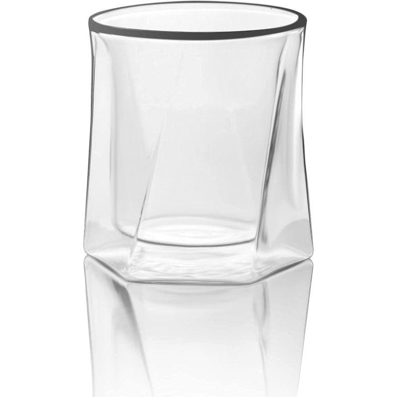 Lemonsoda Lemonsoda Double Wall Hexagon Whiskey Glasses