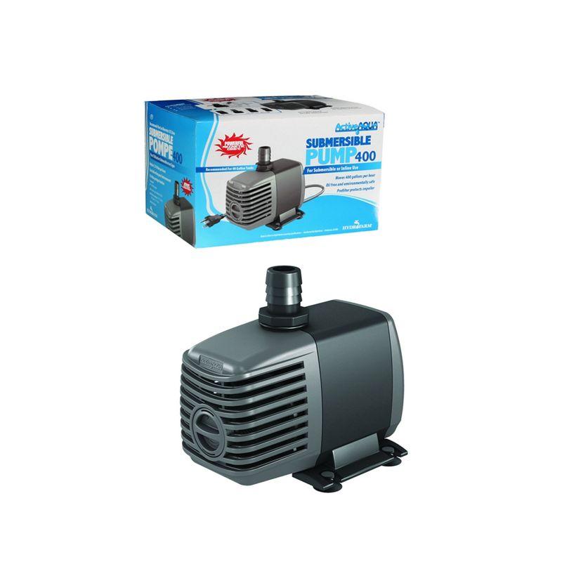 Hydrofarm Active Aqua Submersible Hydroponics Pond/Aquarium Water Pump