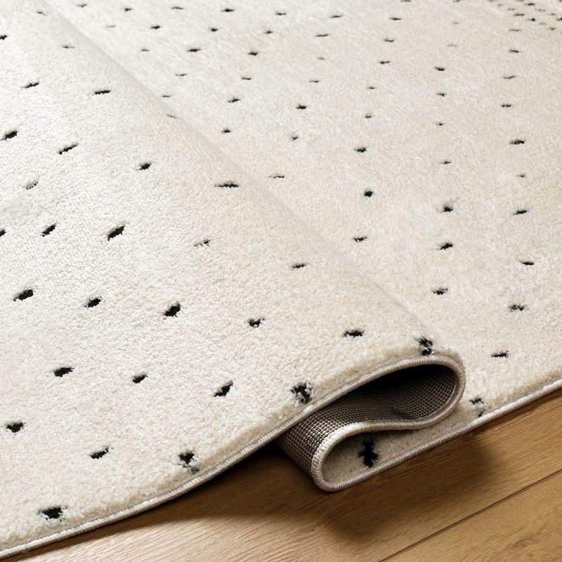Mark & Day Monisha 2'8"x7'3" Runner Woven Indoor Area Rugs Ivory/Black