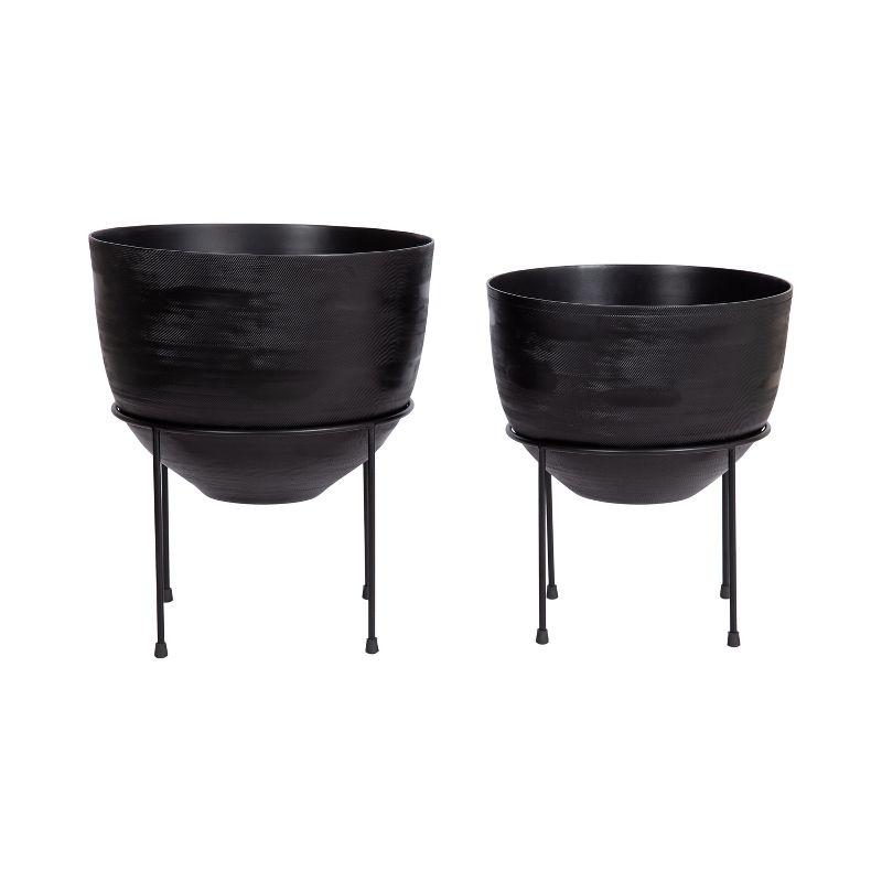 Beamon Metal Pot Planter - Set of 2