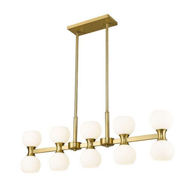 Z-Lite Artemis 10 - Light Island Pendant Light in  Modern Gold