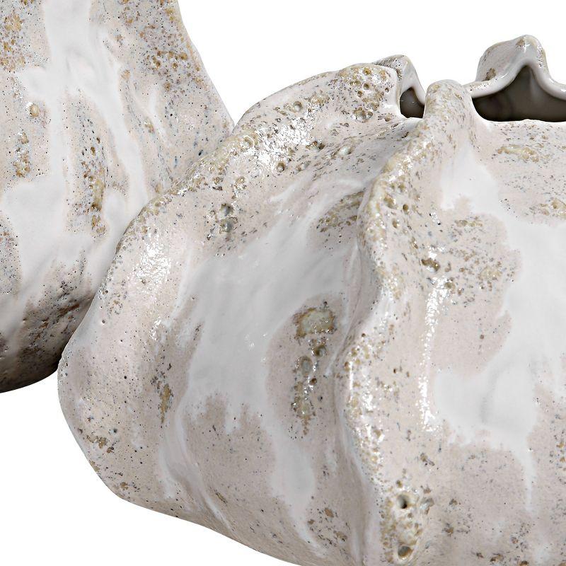 Nouvel Decorative Vases (Set of 2) - White