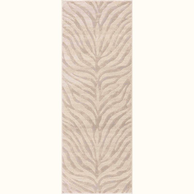 Edsel Oriental Light Gray/Beige Area Rug