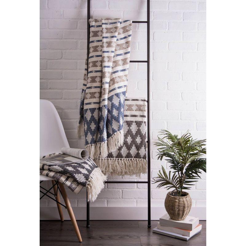 Design Imports Dll Hand Woven Throw Blanket