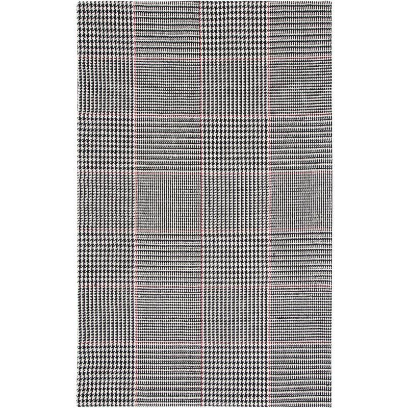 Montauk MTK345 Hand Woven Indoor Area Rug - Ivory/Black - 5'x8' - Safavieh