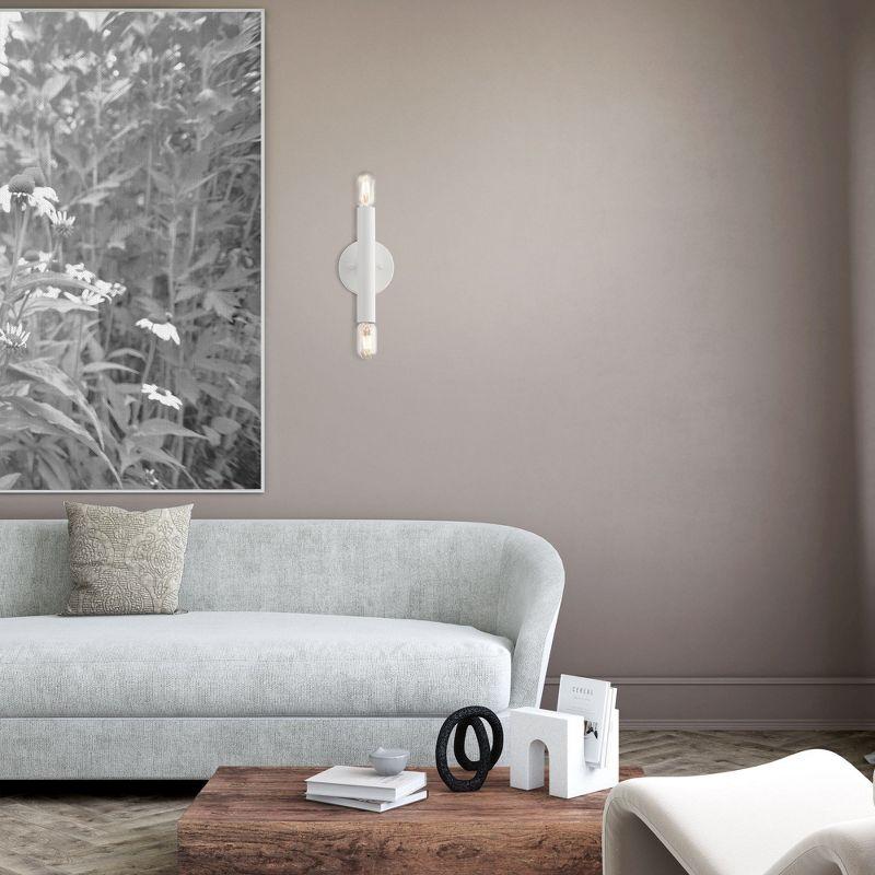 Livex Lighting Copenhagen 2 - Light Wall Light in  White