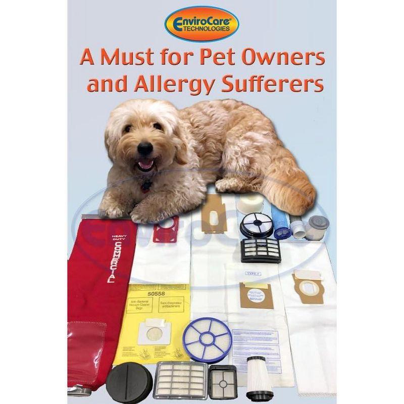 EnviroCare Replacement Micro Filtration Vacuum Cleaner Dust Bags made to fit Nutone Central Vacuums 3 Pack