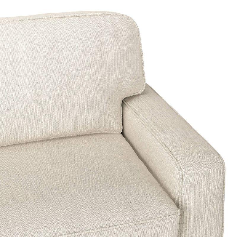 Serta Palisades 78" Track Arm Sofa, Easy Care Fabric, Soft Pillow Back, Pocket Coil Seat Cushions