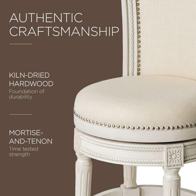 Maven Lane Maven Lane Pullman Stool with Fabric Upholstery