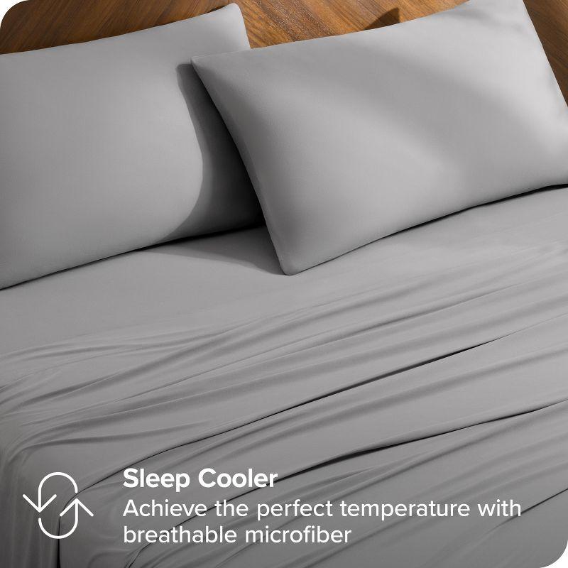 Bare Home Microfiber Stretch Sheet Set