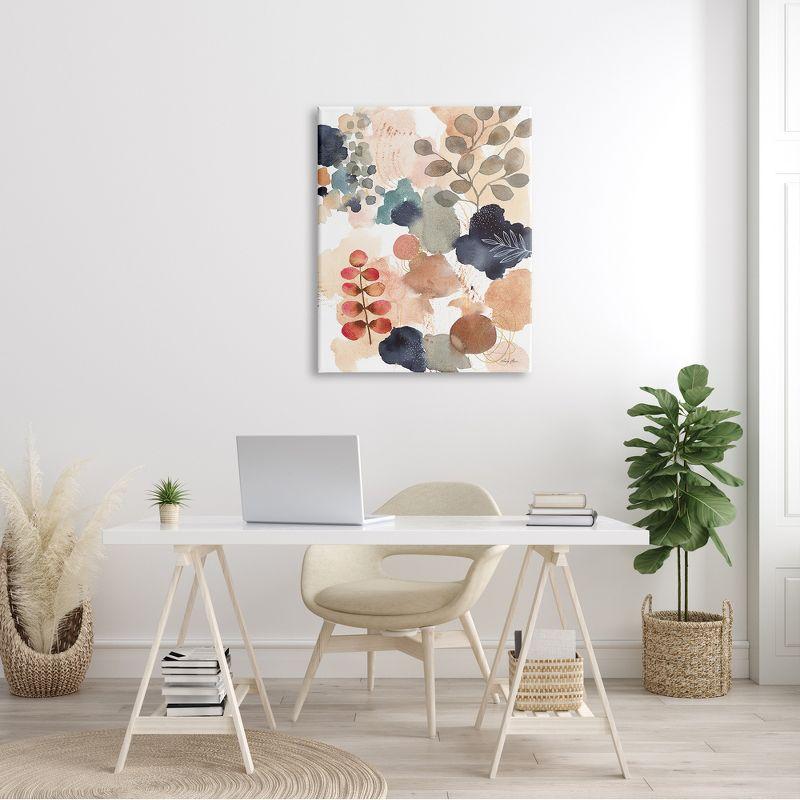 Stupell Industries Abstract Botanical Shape Collage Modern Boho Painting