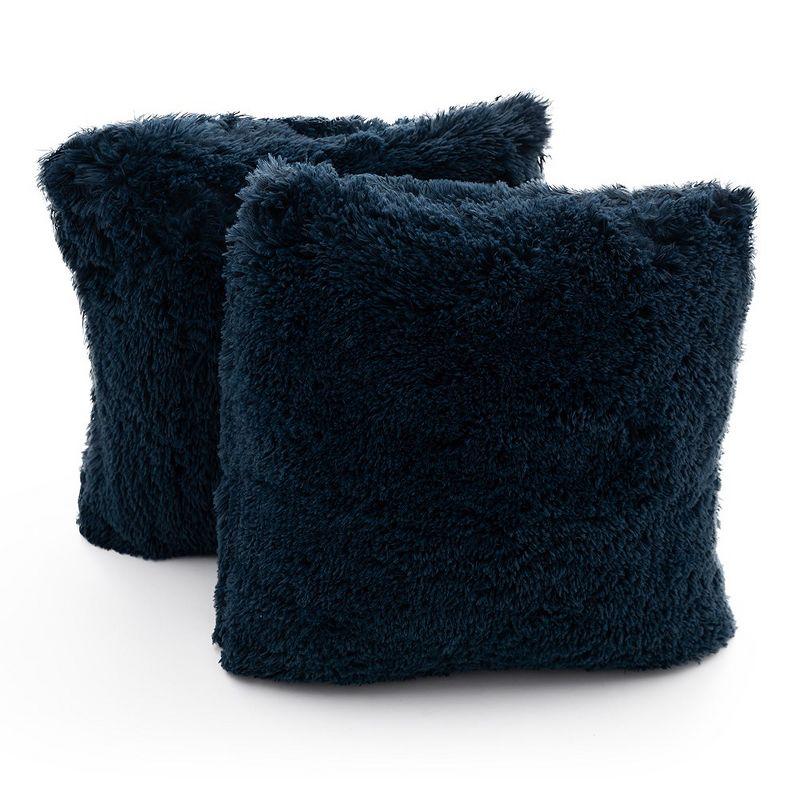 Faux Fur Throw Pillow