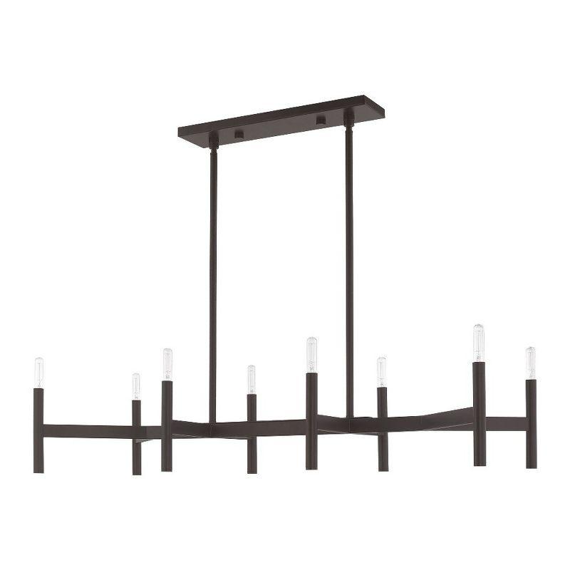 Livex Lighting Copenhagen 8 - Light Chandelier in  Bronze