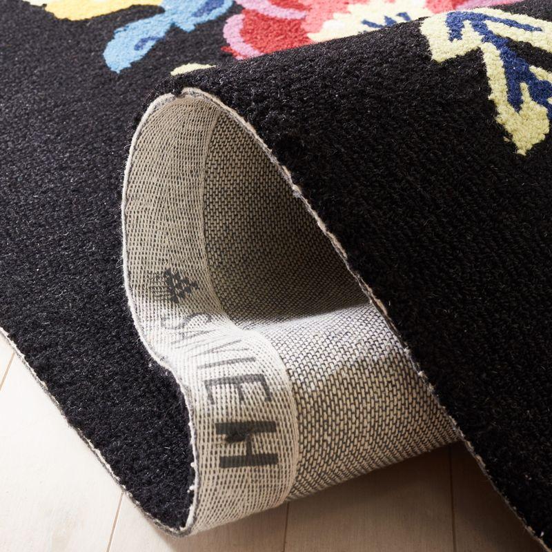 Chelsea Hand Tufted 85% Wool, 15% Cotton Floral Rug