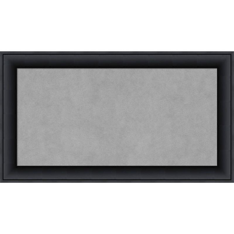 Nero Black Wood Framed Magnetic Board 30 x 19 in.