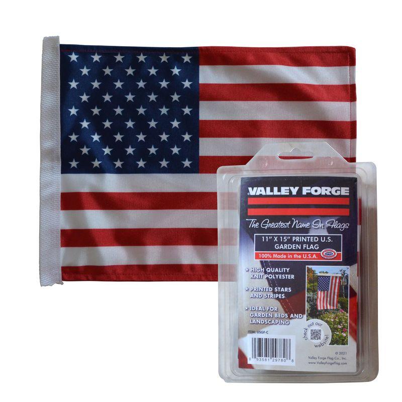 Valley Forge 11" x 15" Multicolored American Garden Flag