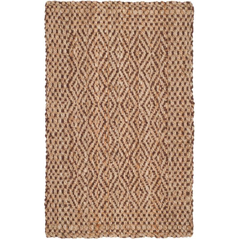 Handwoven Natural Jute 2' x 3' Area Rug