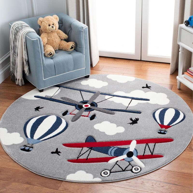 Carousel Kids CRK137 Power Loomed Area Rug  - Safavieh