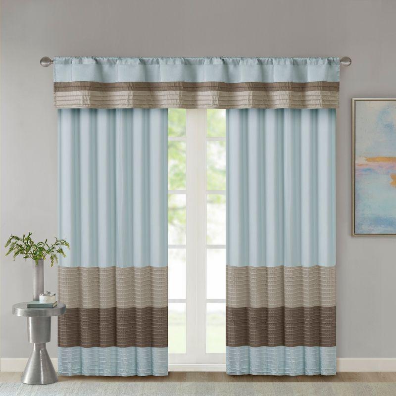 Amherst Polyoni Pintuck Window Valance