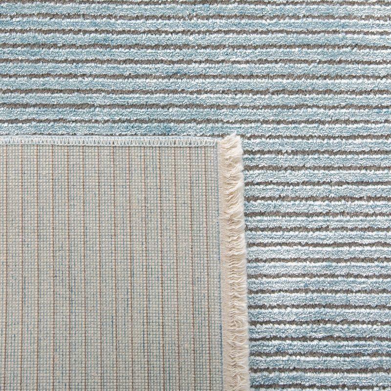 Dream 500 DRM500 Power Loomed Indoor Area Rug - Turquoise/Grey - 6'7"x6'7" - Safavieh