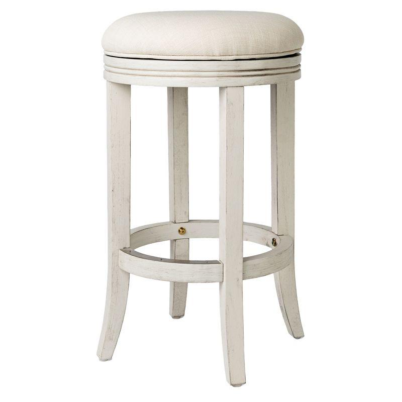 Maven Lane Eva Bar Stool with Fabric Upholstery