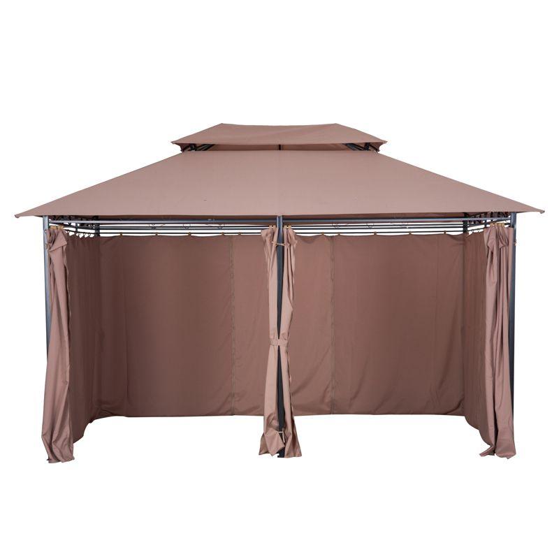 13 Ft. W x 10 Ft. D Steel Patio Gazebo