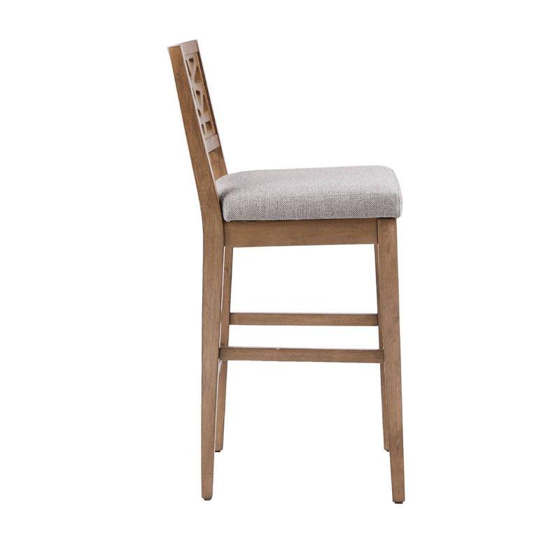 Porschia Solid Wood Bar & Counter Stool