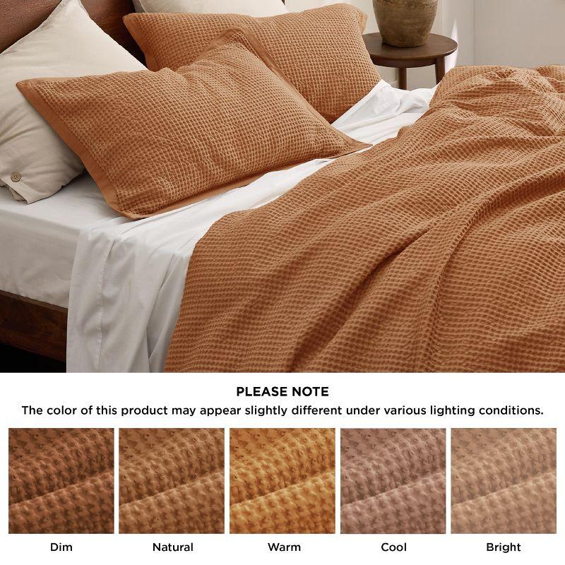 Bedsure Bedsure 100% Cotton Waffle Weave Duvet Cover