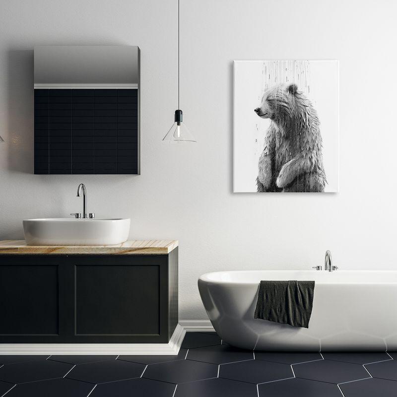 Stupell Industries " Bear Water Splash " by Annalisa Latella