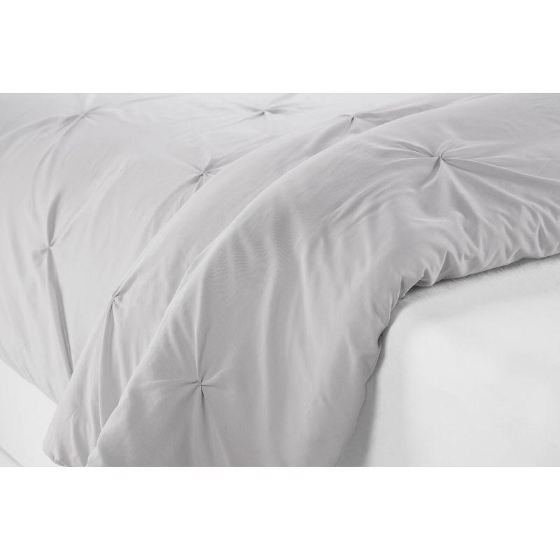 Serta Simply Clean Microfiber 3 Piece Duvet Cover Set