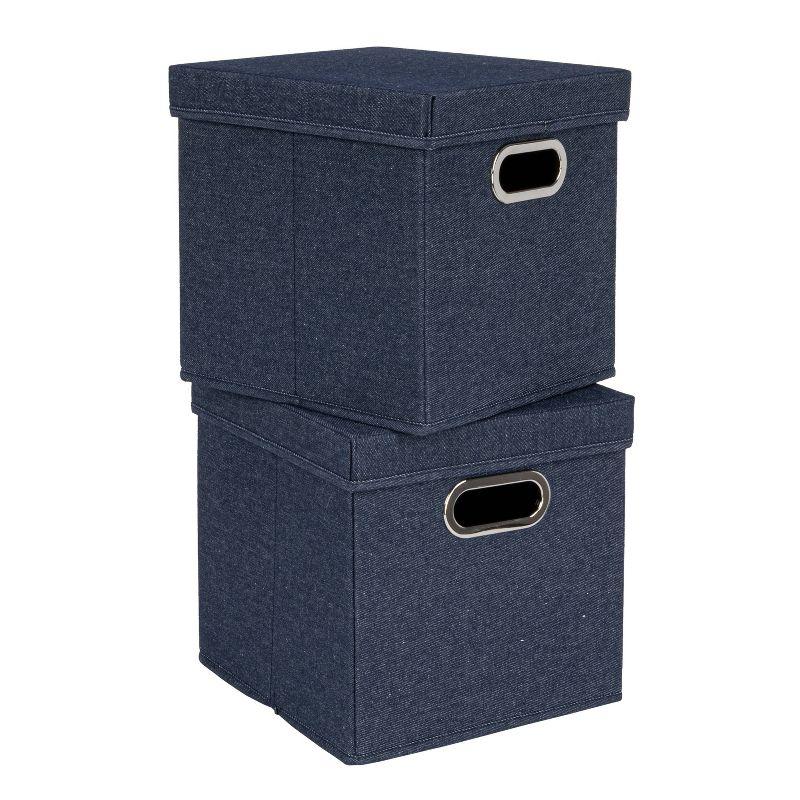 Household Essentials Household Essentials Fabric Bin (Set of 2)