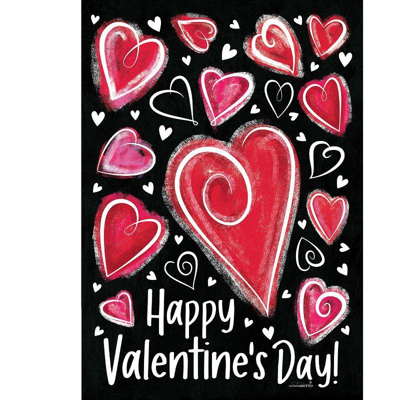 Briarwood Lane Valentine's Garden Flag 18x12.5 For Outdoor Valentine Heart Dance Garden Flag Flag For Valentine's Garden Flag Flags For Outside