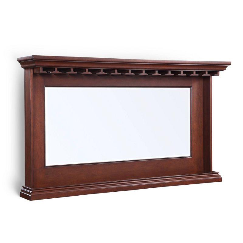 Hathaway Seville Back Bar Mirror - Walnut