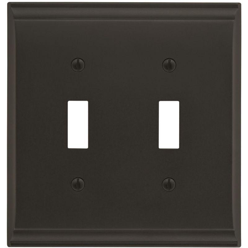Candler 2-Gang Toggle Light Switch Wall Plate