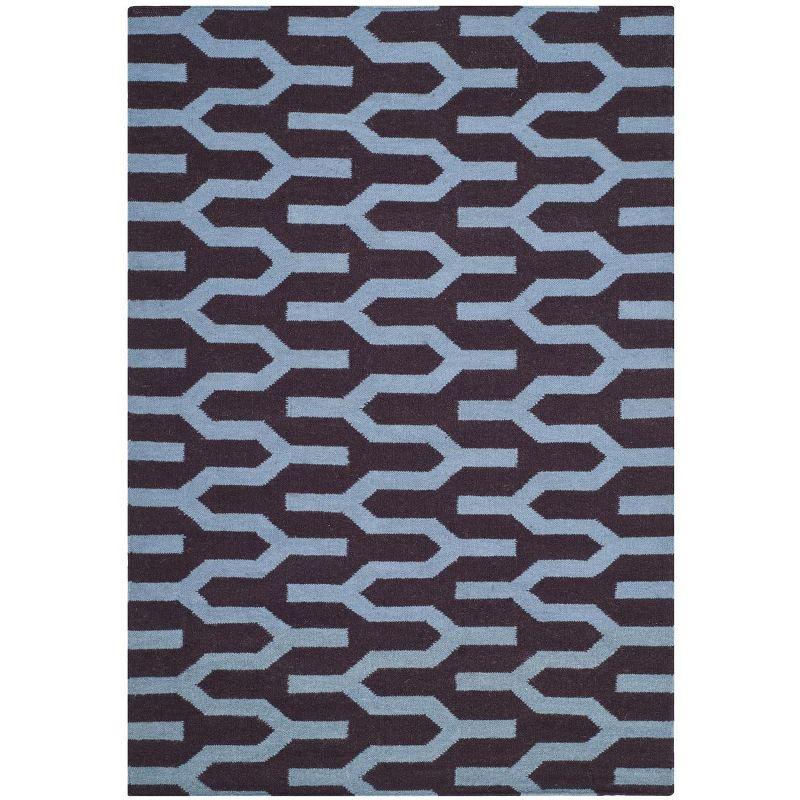 Dhurries DHU630 Hand Woven Area Rug  - Safavieh