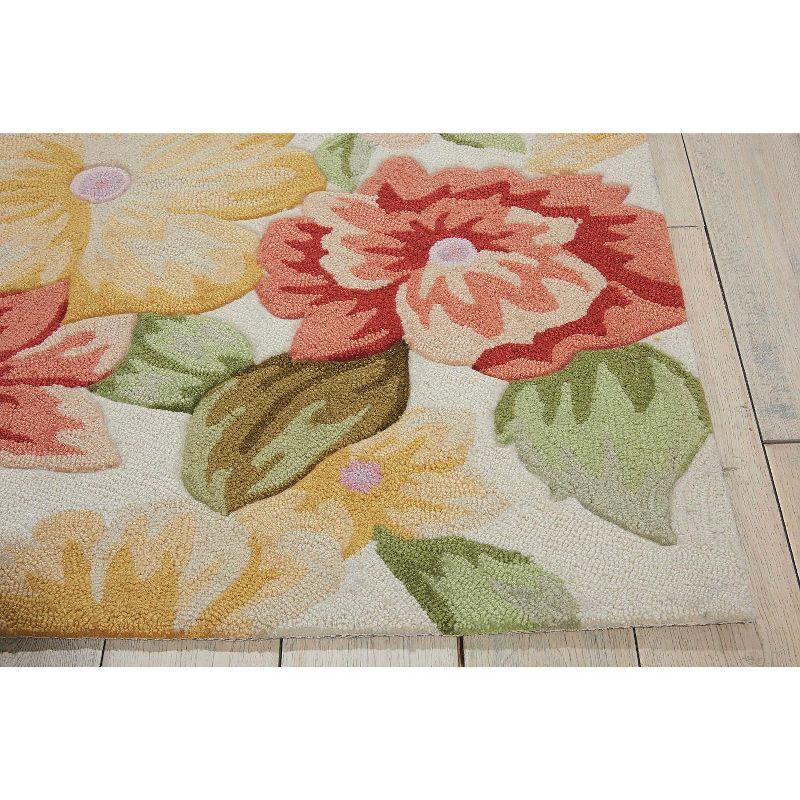 Nourison Fantasy Cream Area Rug