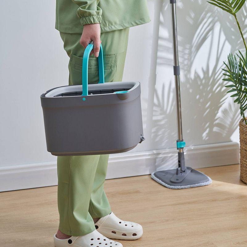 True & Tidy TrueClean Spin Mop & Bucket System