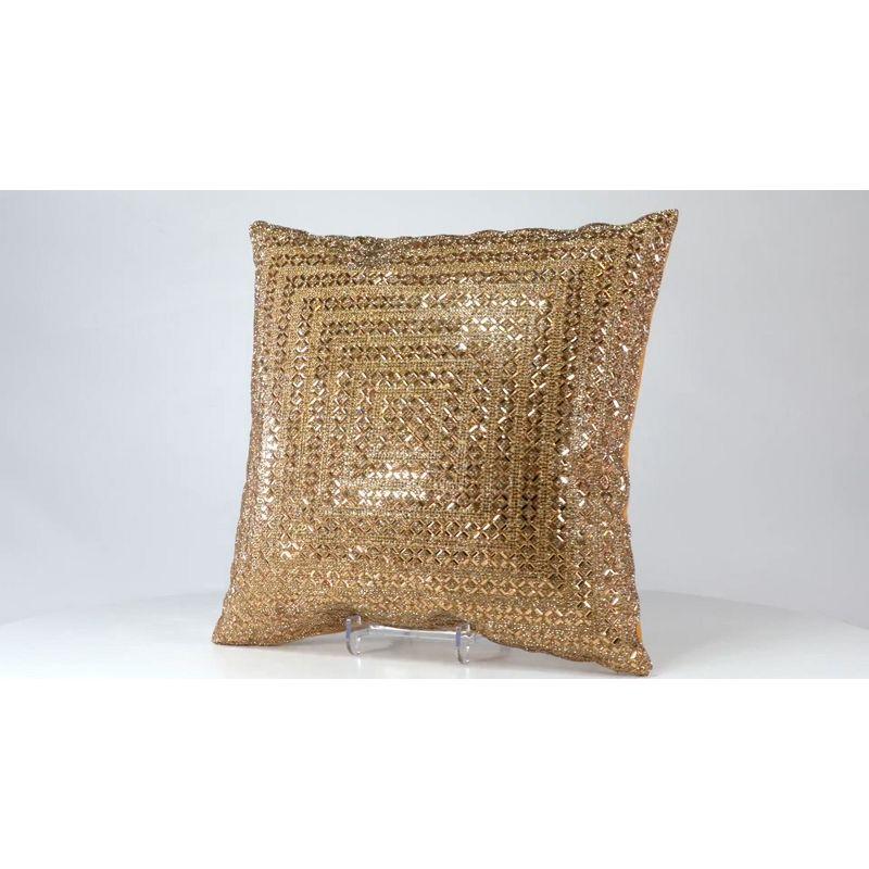 Madison Avenue Square Throw Pillow - Sparkles Home