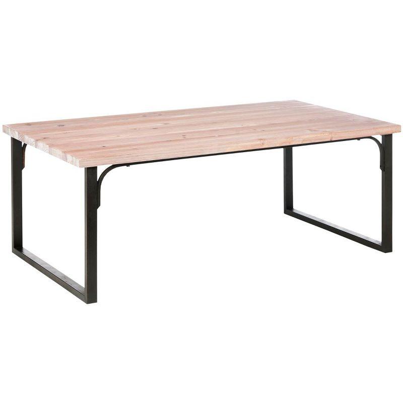 Steven Coffee Table - Red Maple - Safavieh