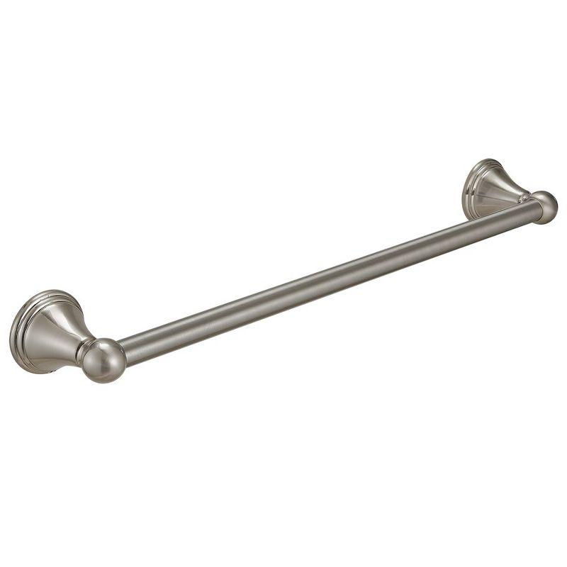 Brushed Nickel 18-Inch Wall Mounted Towel Bar