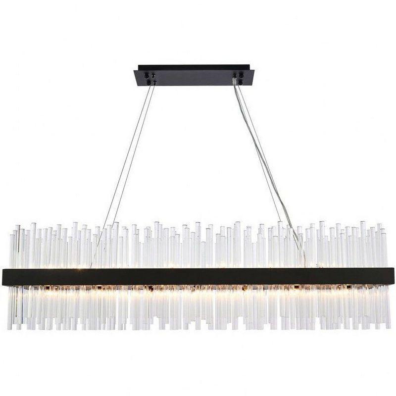 Elegant Lighting Dallas 28 - Light Chandelier in  Black