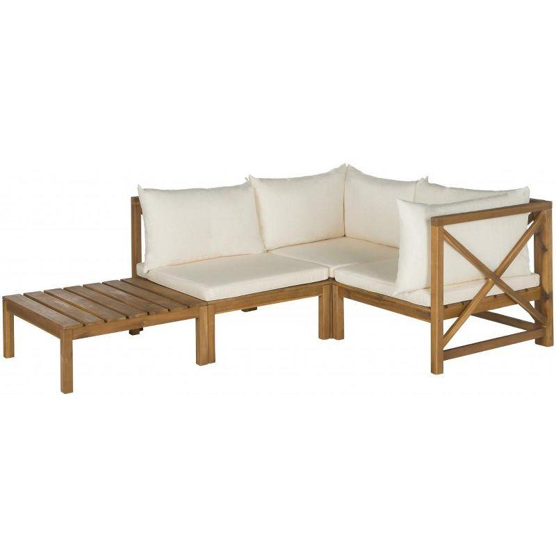 Lynwood Sectional - Indoor/Outdoor - PAT6713 - Natural/Beige - Safavieh