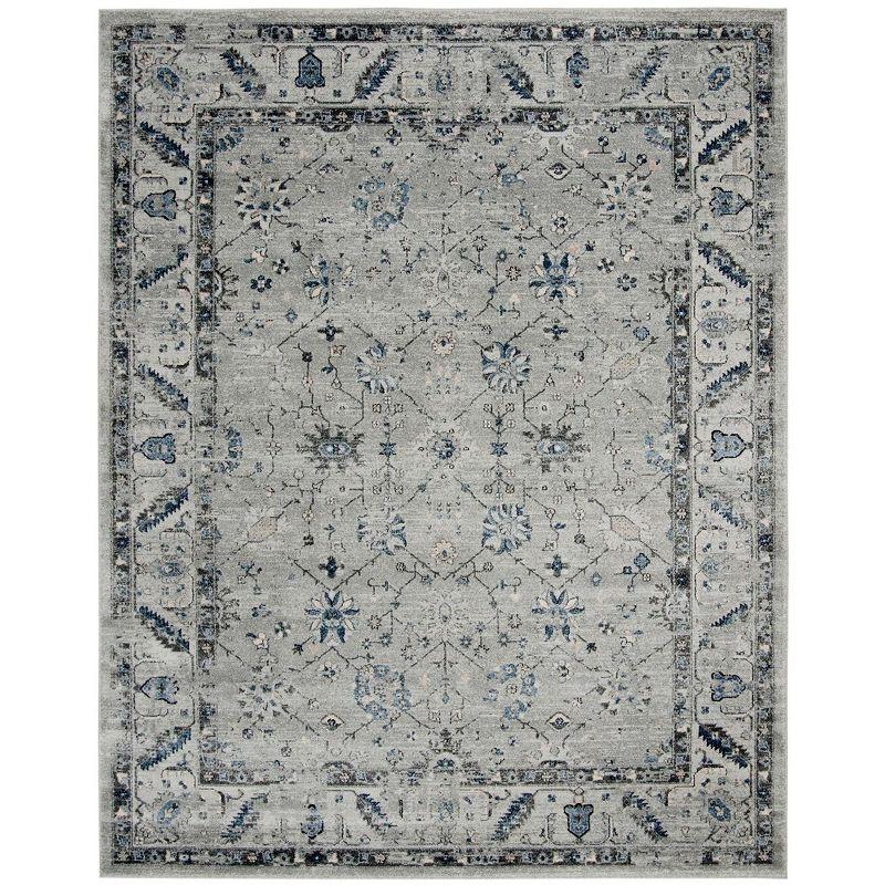 Charleston CHL413 Loomed Indoor Area Rug - Grey/Dark Grey - 8'x10' - Safavieh