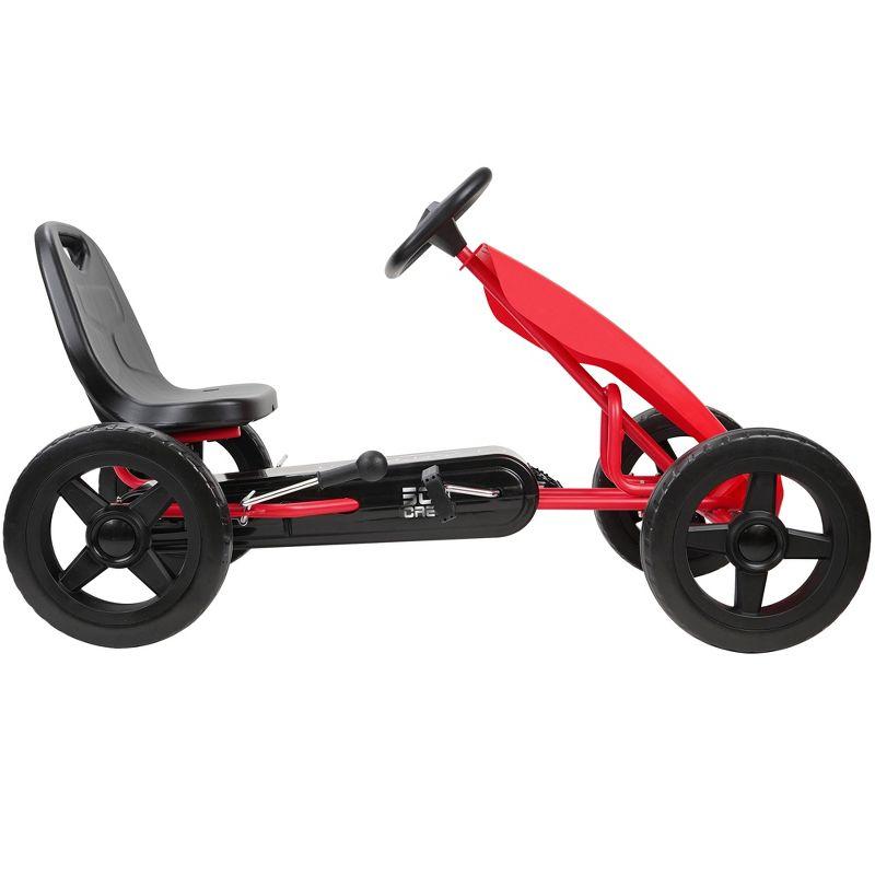 Race Z Pedal Kids Go Kart, Red