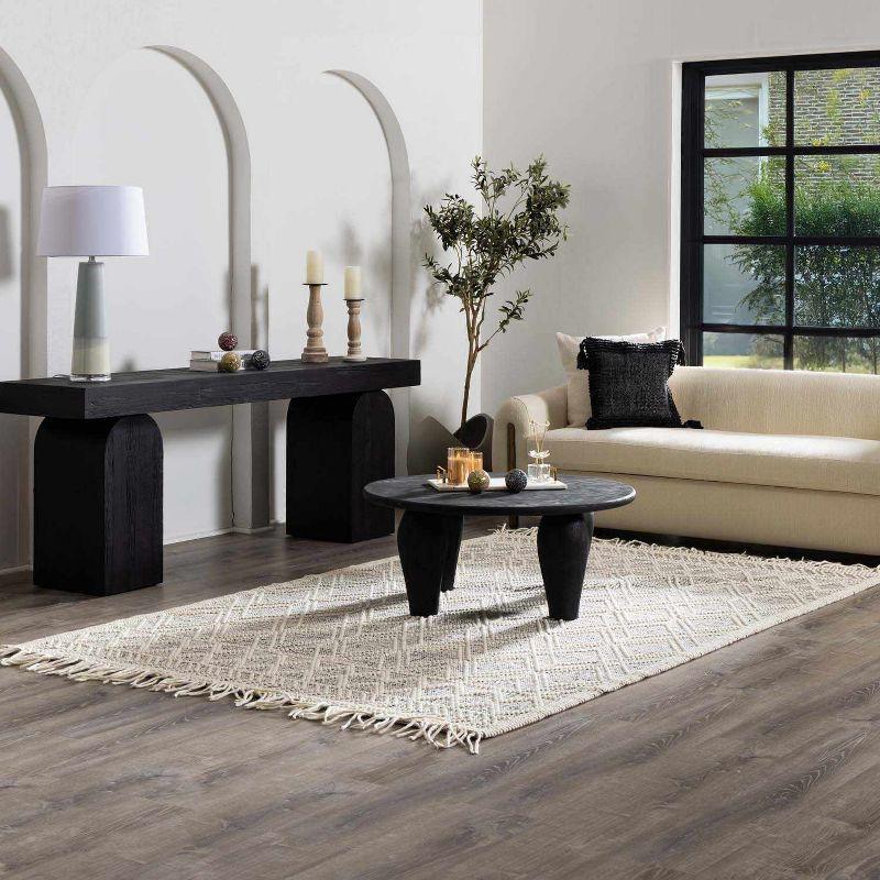 Hauteloom Rectangle Area Rug   Ivory