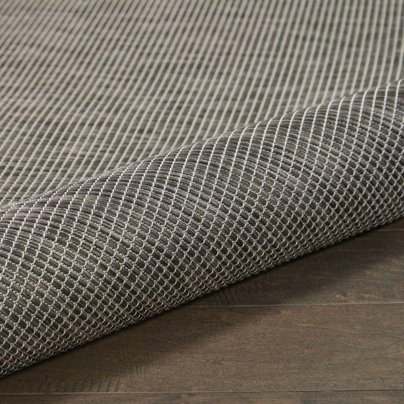 Nourison Positano POS01 Indoor/outdoor Area Rug - Charcoal 7' x 10'