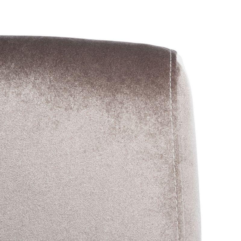 Romilly Velvet Accent Chair - Hazelwood/Gold - Safavieh
