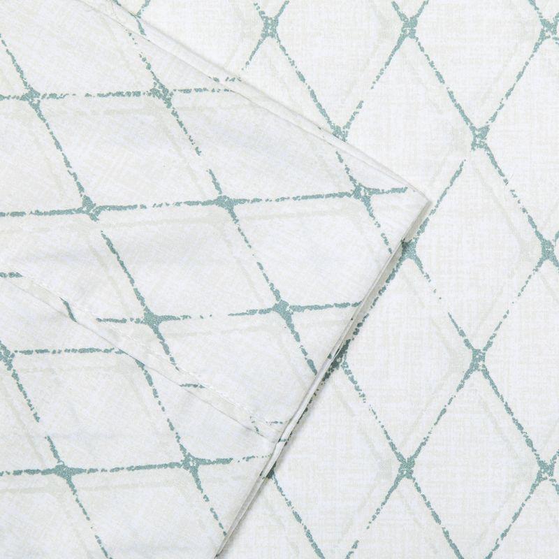 Pointehaven 100% Polyester Geometric Sheet Set