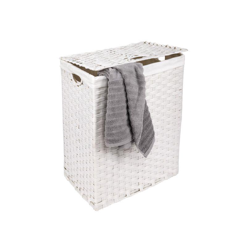 Handwoven Rectangle Laundry Hamper